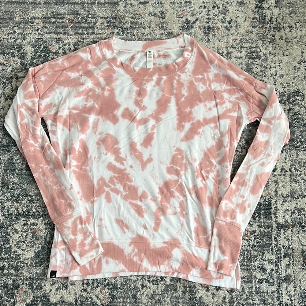 Glyder Pink Tie-Dye Women's Sweatshirt
